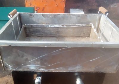 Gas operated Deep fryer