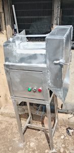 Multi purpose slicing machine for plantain and potato fabricated in Nigeria