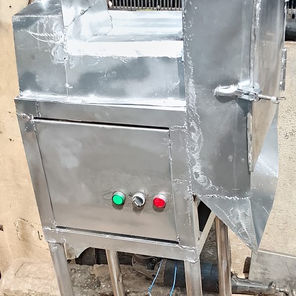 Multi purpose slicing machine for plantain and potato fabricated in Nigeria