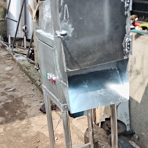 Multi purpose slicing machine for plantain and potato fabricated in Nigeria