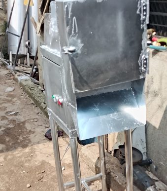 Multi purpose slicing machine for plantain and potato fabricated in Nigeria