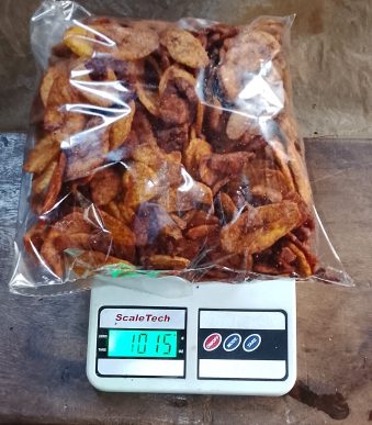 1kg plantain chips unbranded