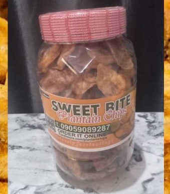 sweet bite plantain chips