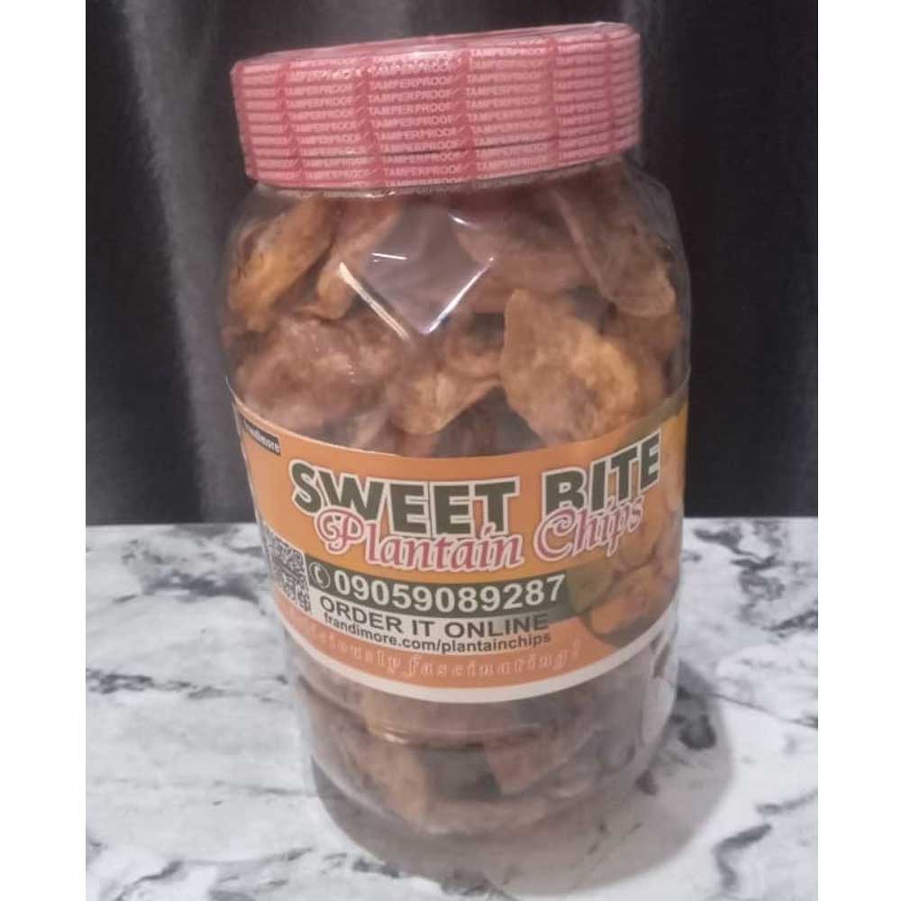 sweet bite plantain chips