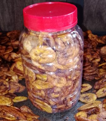 Unbranded plantain chips