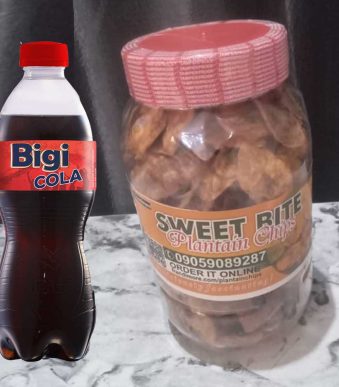sweet bite plantain chips