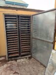 Cashew inside chamber for humidifying process