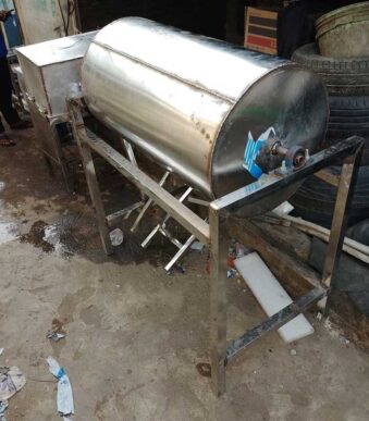 locally fabricated seasoning machine