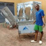 Coated peanut deep fryer