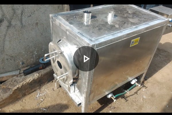 Automatic peanut roasting machine