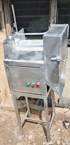 Multi purpose slicing machine for plantain and potato fabricated in Nigeria