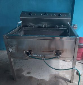 Dual deep fryer - Gas and Electric