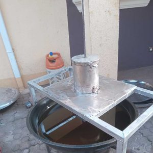 Extruder for akara chips