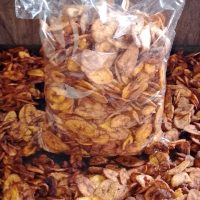 Plantain chips production